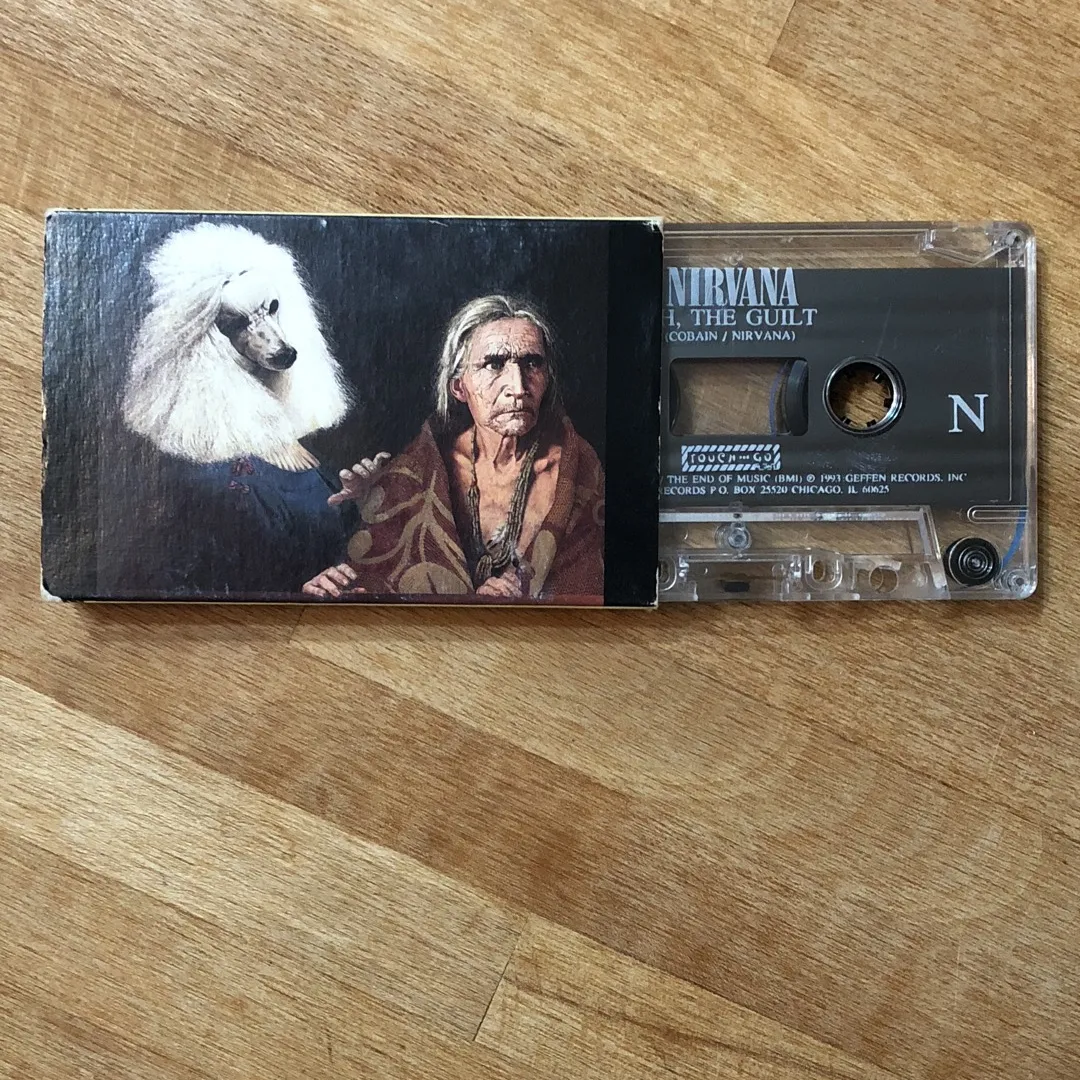 Nirvana/Jesus Lizard  “Oh, The Guilt/Puss” Cassette photo 1