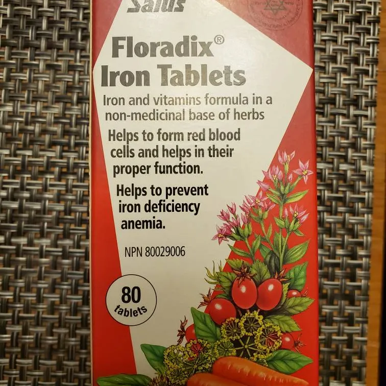 Floradix Iron Supplement Tablets photo 1