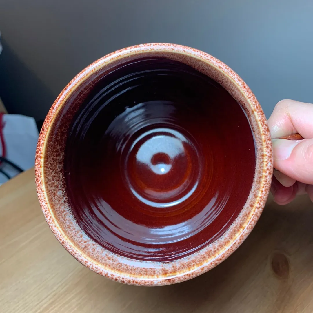 Handmade Red Mug photo 4
