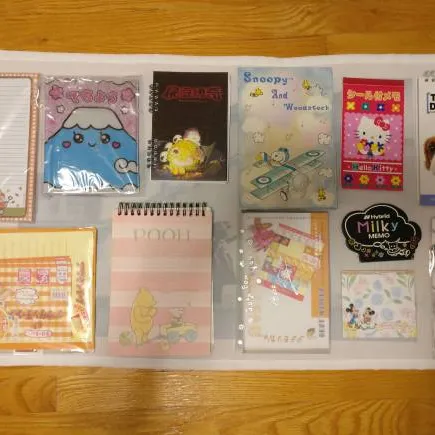 Assorted Notebooks And Letter Paper photo 1