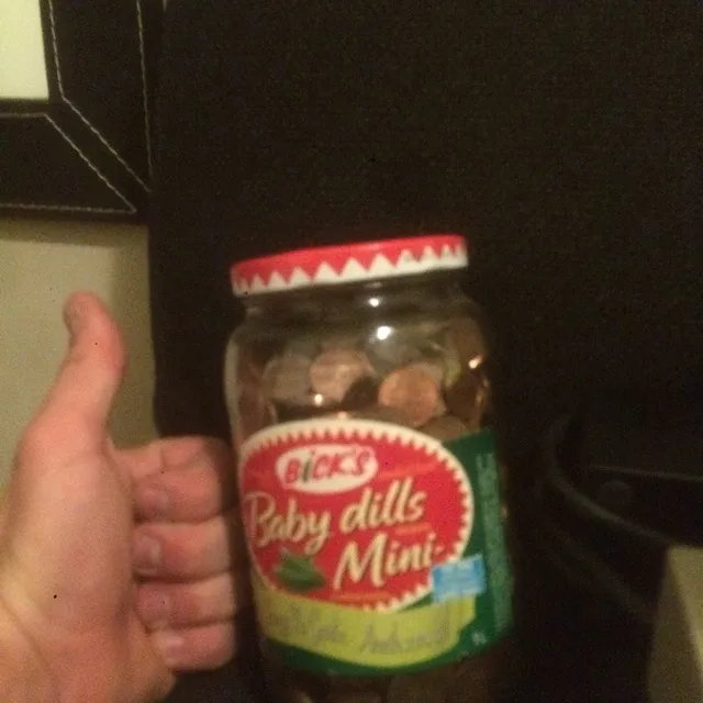 Pickle Jar Full Of Pennies!!!!😮 photo 1