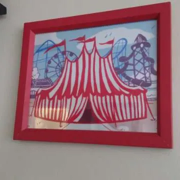 Circus Tent Painting photo 1