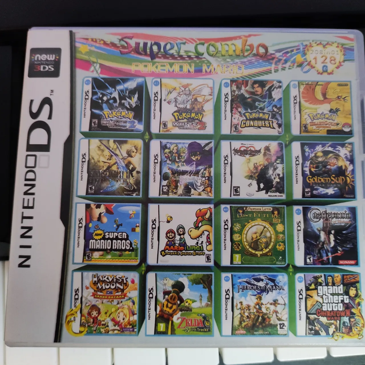 Nintendo DS 100+ games in one photo 1