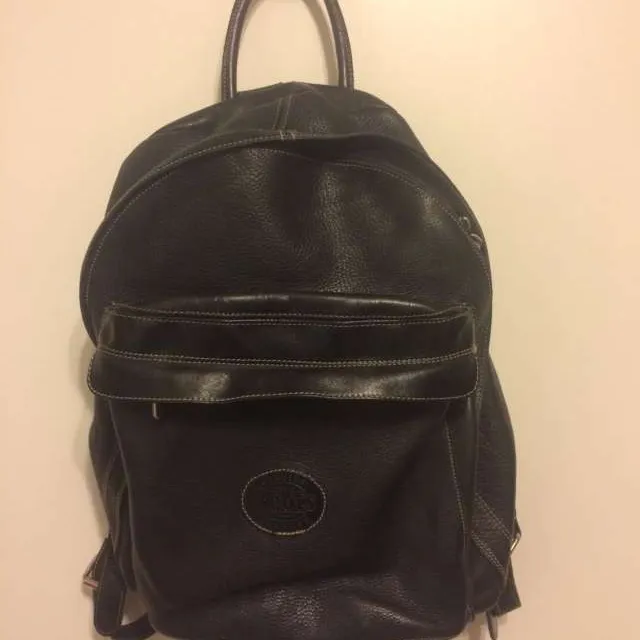 Roots Leather Backpack photo 1
