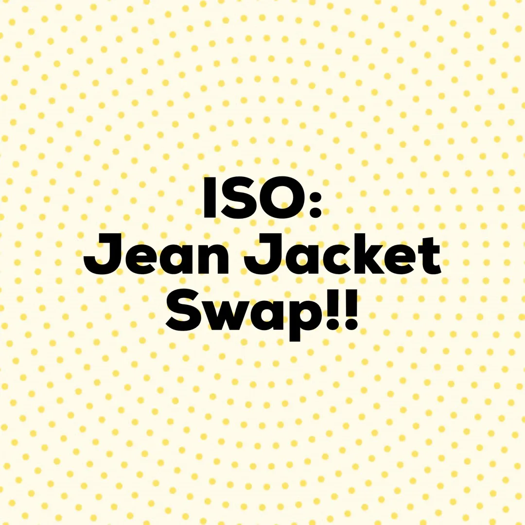 Jean jacket swap photo 1
