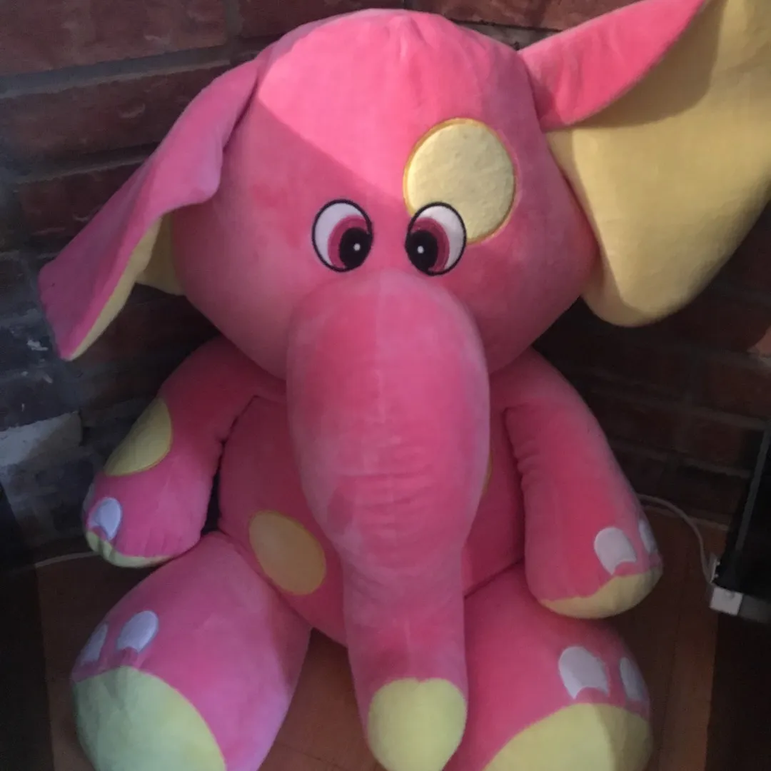 Large Elephant Stuffed Animal photo 1