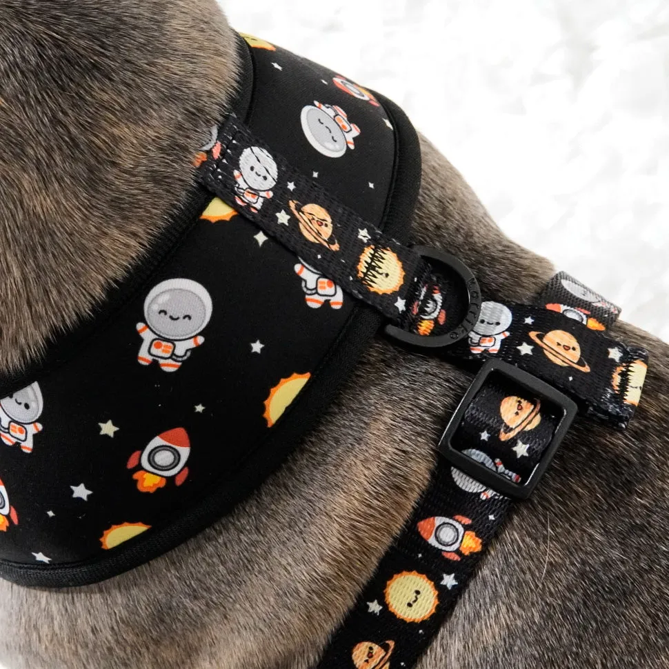 NWT Outer Space Dog Harness by Korriko photo 4