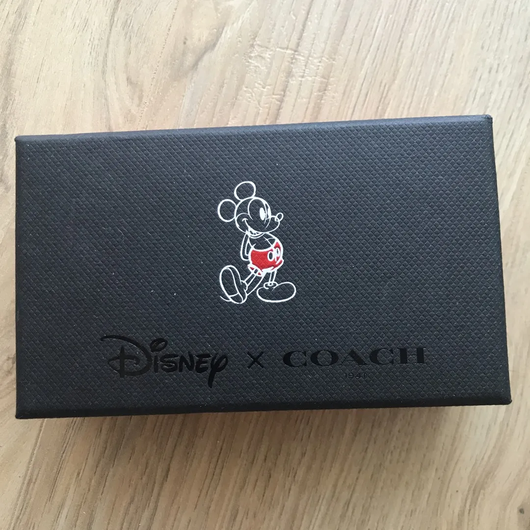 BNIB Disney X coach Bag Charm/ Key Chain photo 3