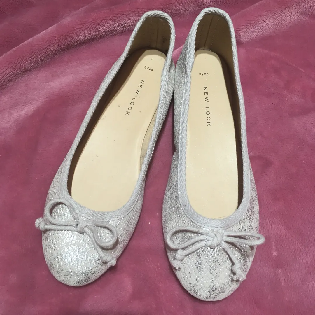 Silver Flats From New Look photo 1
