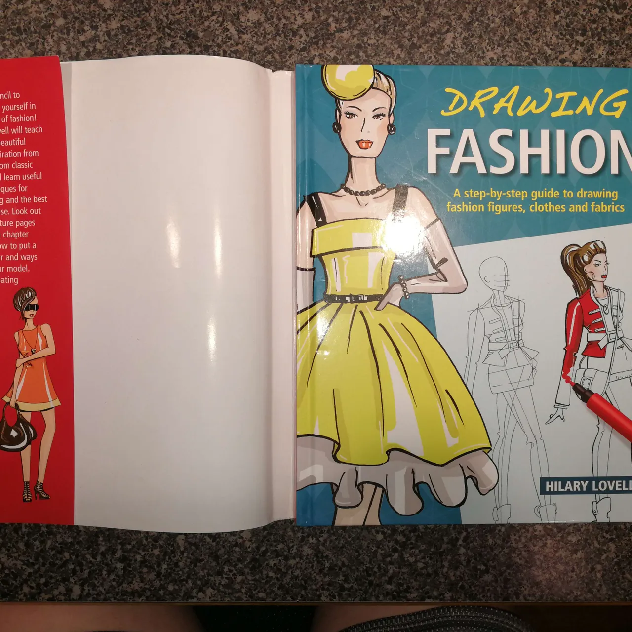 Drawing Fashion Book by Hillary Lovell photo 1