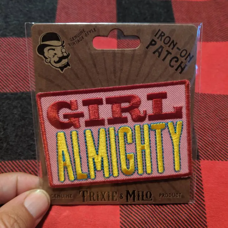 Girl Almighty Iron-On Patch photo 1
