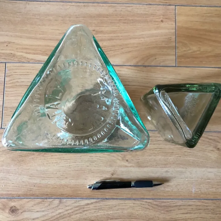 Triangle Glass Canisters photo 3