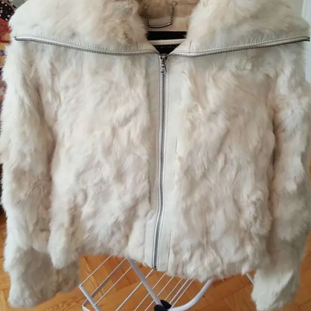 Vintage Guess Fur Coat Size M photo 1