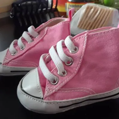 Pink Baby Sneakers Size 1W photo 3