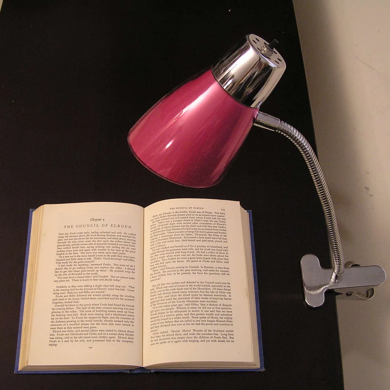 Flexible desk lamp photo 1