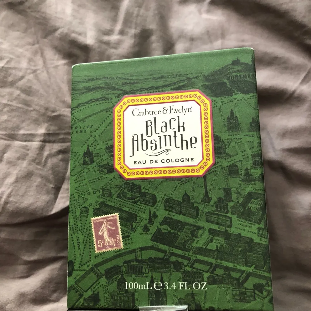 Black Absinthe Cologne From Crabtree And Evelyn- NWT photo 1