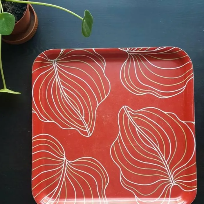 Ikea Tray Red And Festive photo 4