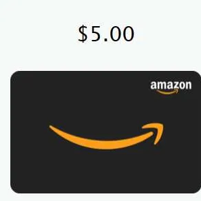 $5 USD Amazon Card photo 1