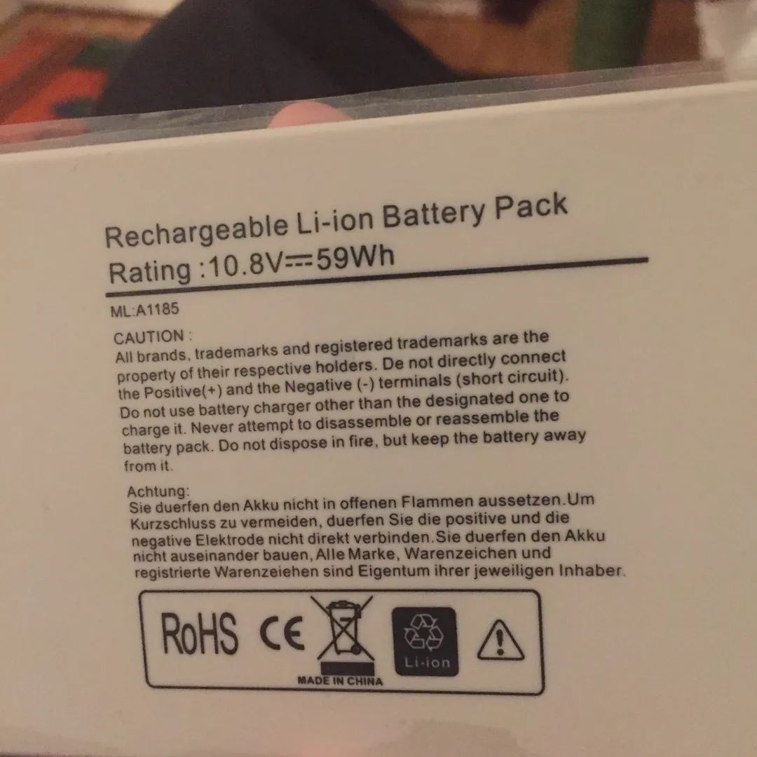 Laptop Battery photo 1