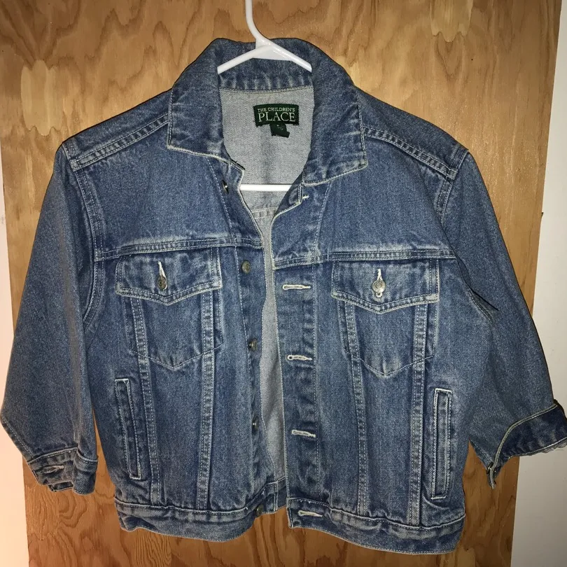 Cute “children’s” Jean Jacket (fits Me As A M Adult) photo 1