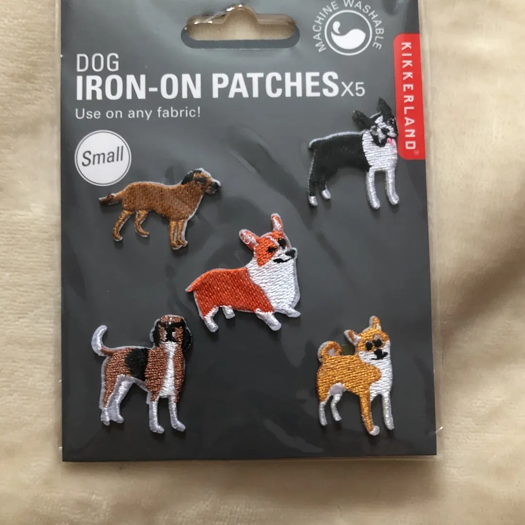 Brand New Iron-on Dog Patches photo 1
