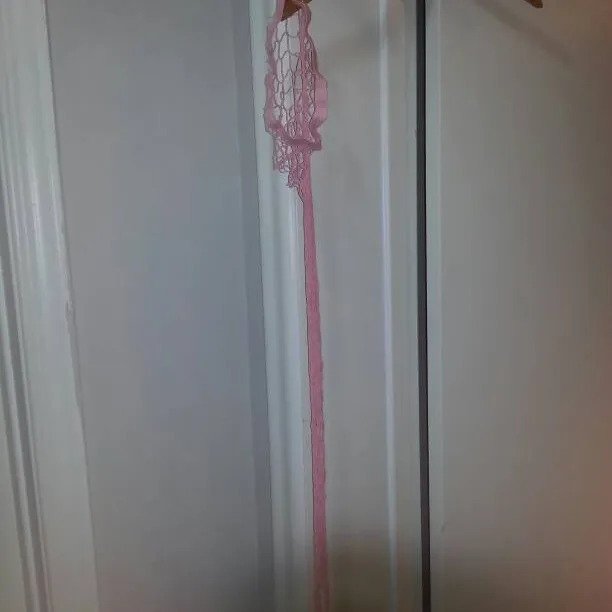 Pink Fishnet Stockings -- Like New photo 1