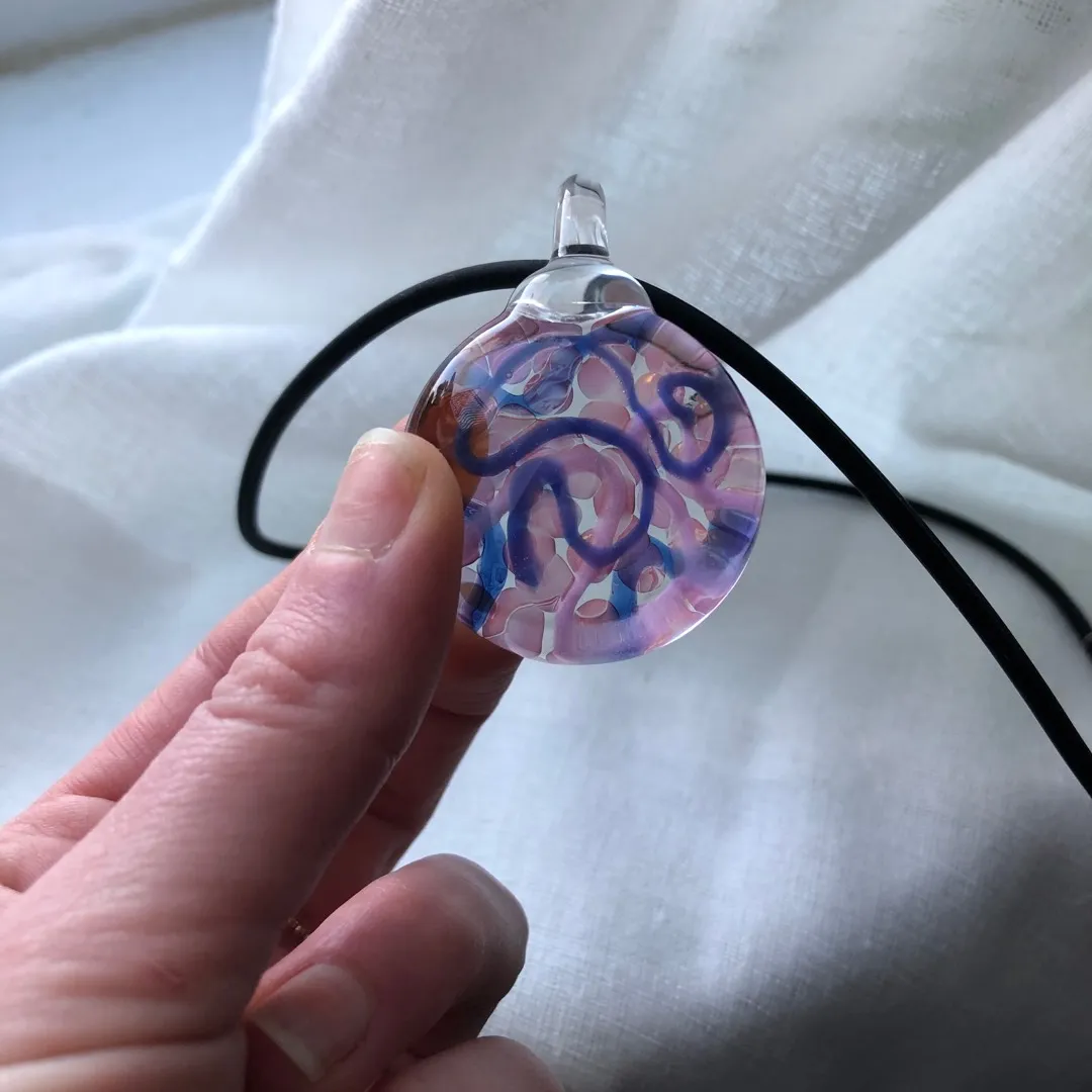 Glass Blown Necklace photo 3