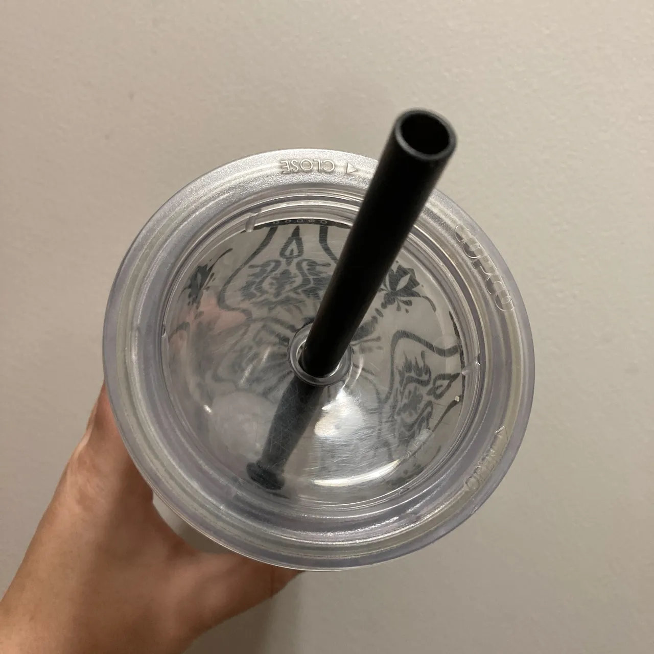 Large drink bottle with straw photo 3