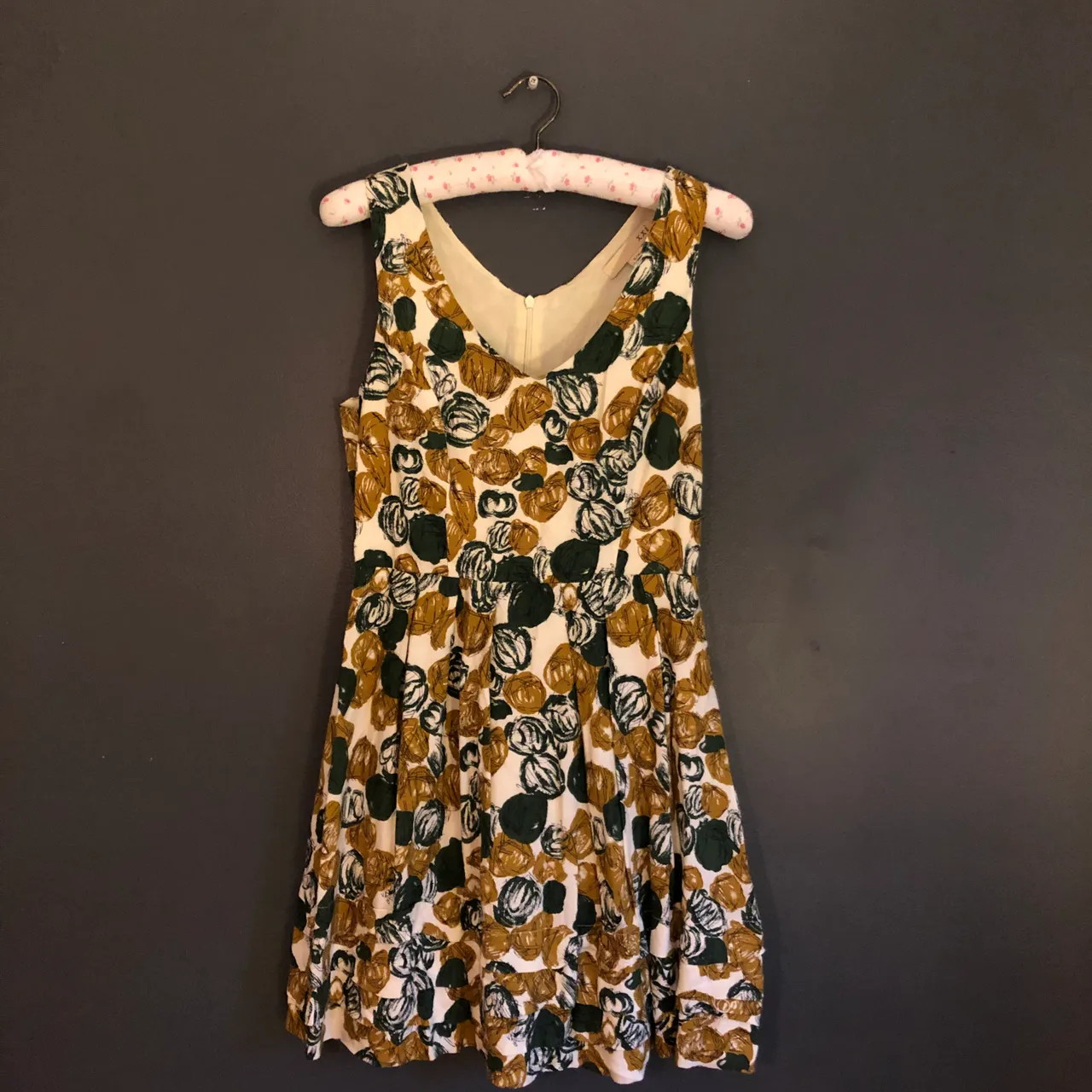 Patterned Sleeveless Dress (S) photo 1