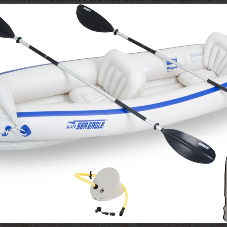 2-3 person inflatable kayak photo 1