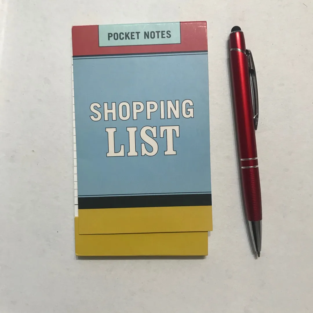 Shopping List Matchbook Notepad photo 1