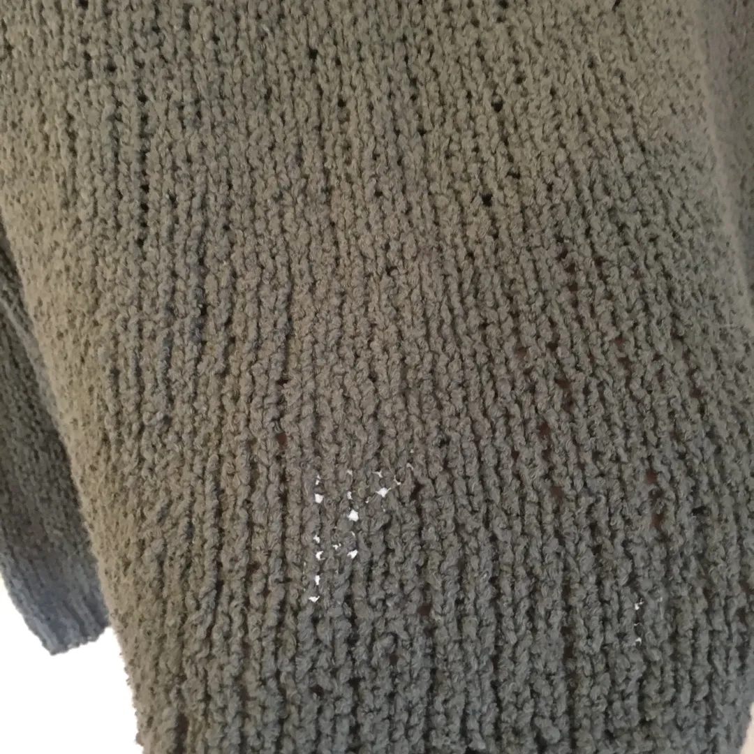 Green/Grey Aerie Sweater photo 5