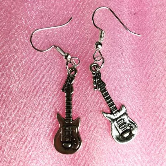 Guitar Earrings photo 1