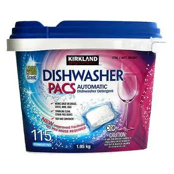 Kirkland Signature Dishwasher Detergent Pacs photo 1