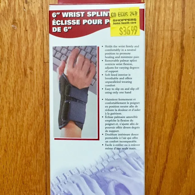 Wrist Splint - New In Box photo 1