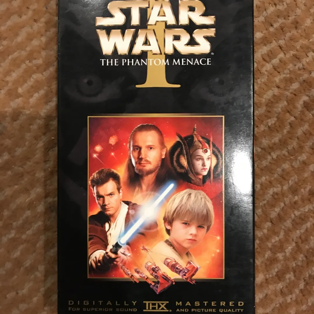 Star Wars Episode I The Phantom Menace VHS - good condition photo 1