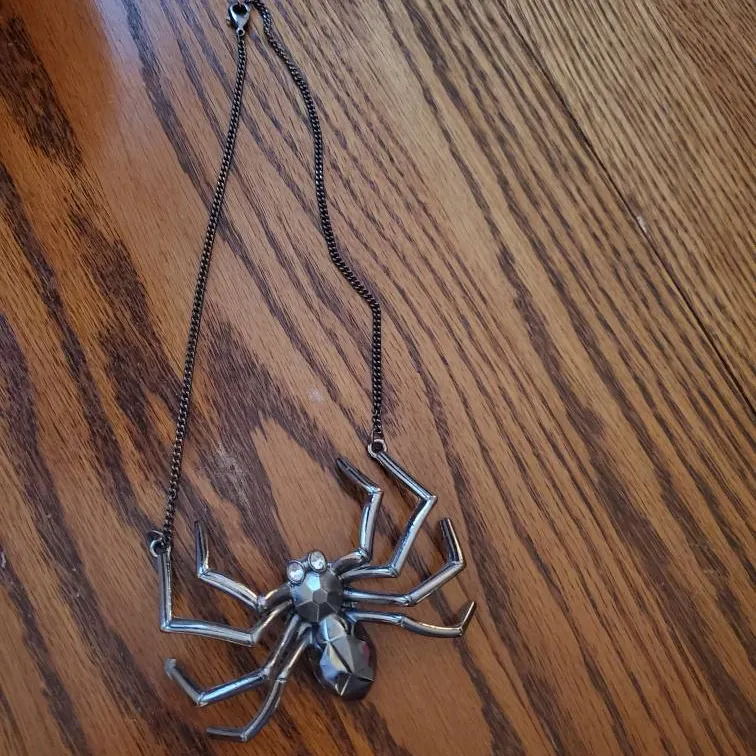 Spider necklace photo 1