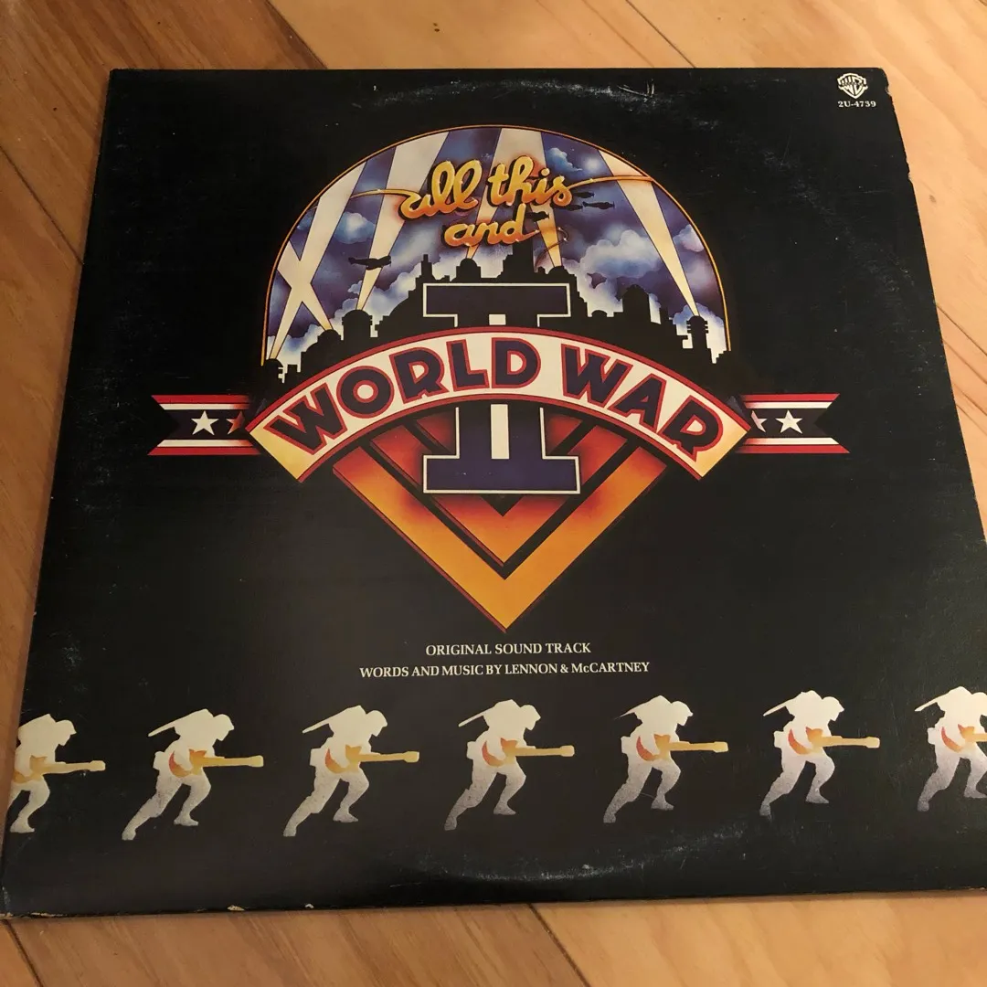 All This and WWII Vinyl Record photo 1