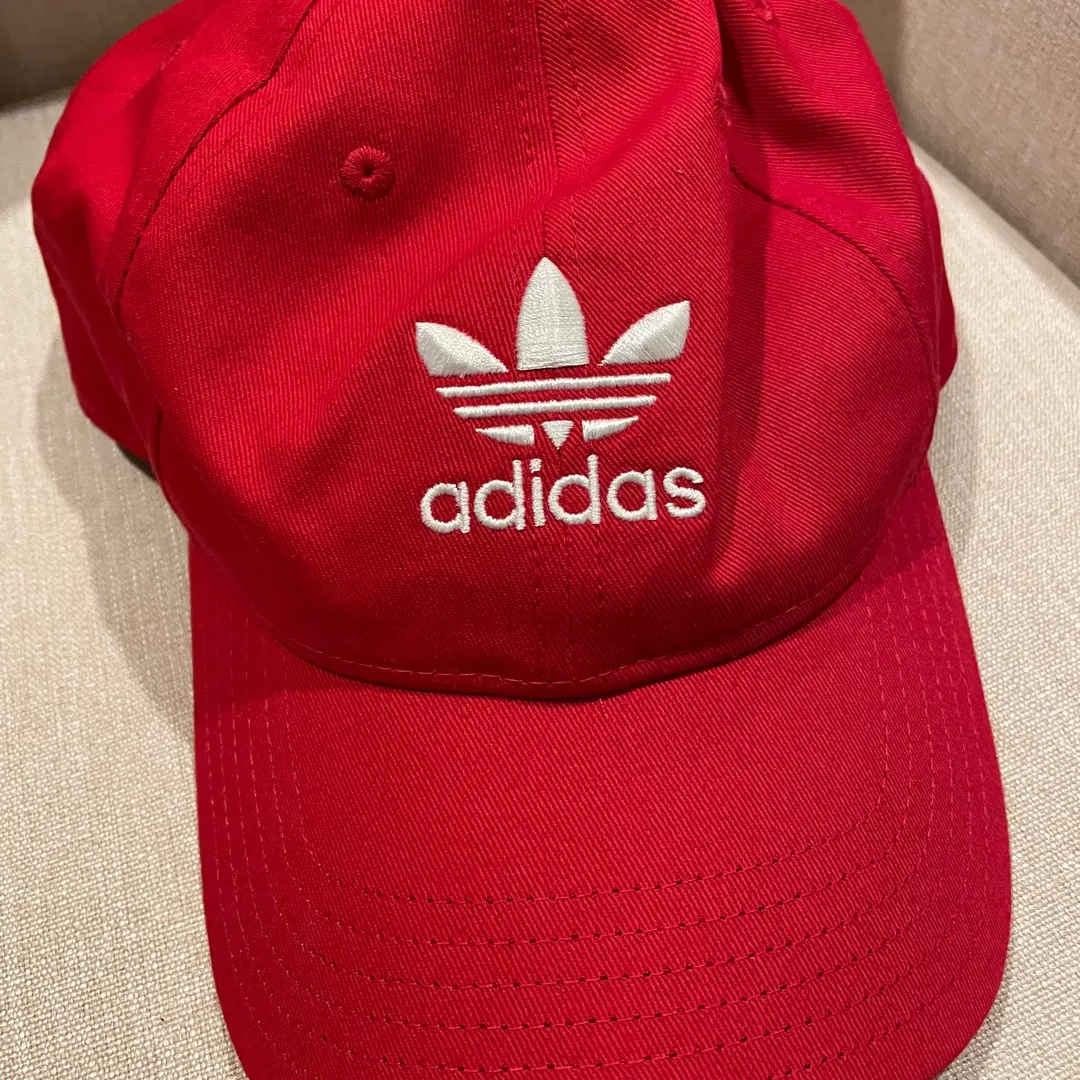 Red Adidas Cap photo 1