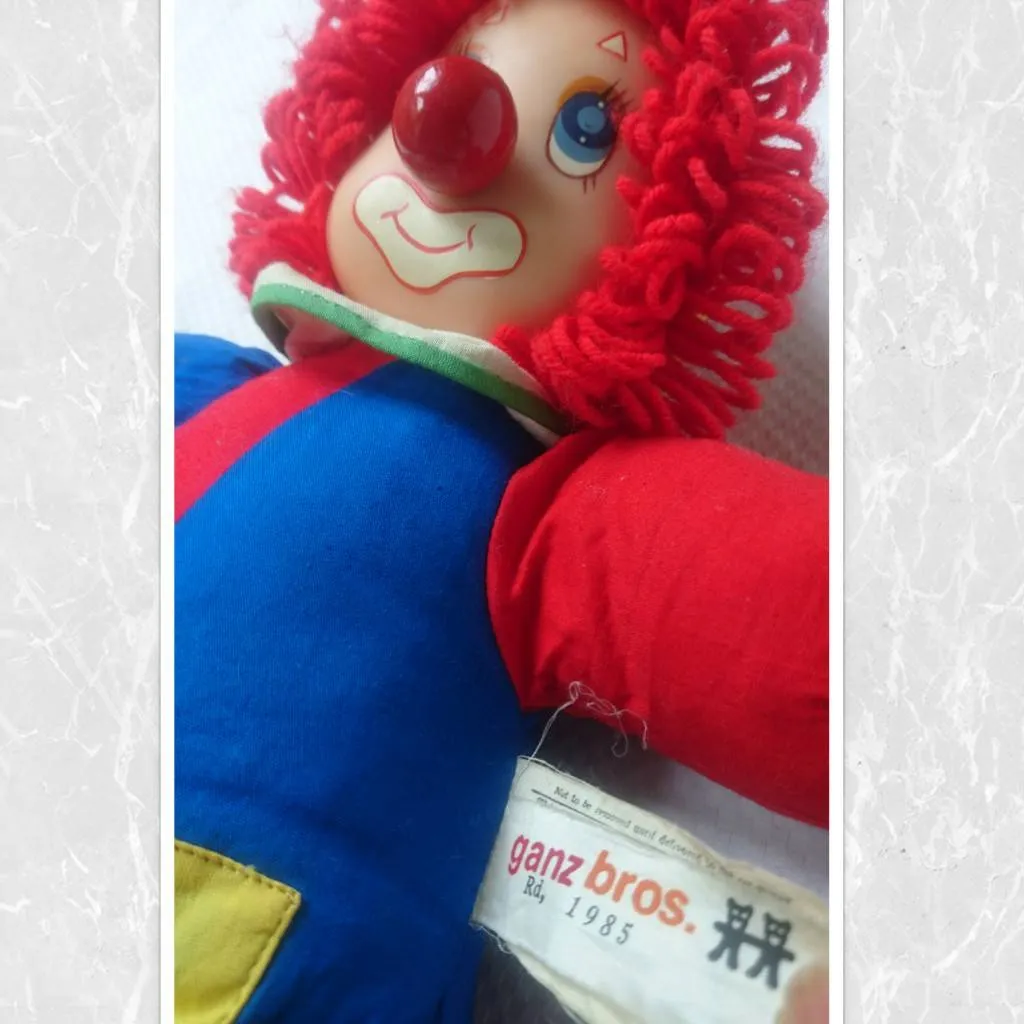 $15 trade - Vintage Ganz Clown Doll photo 4