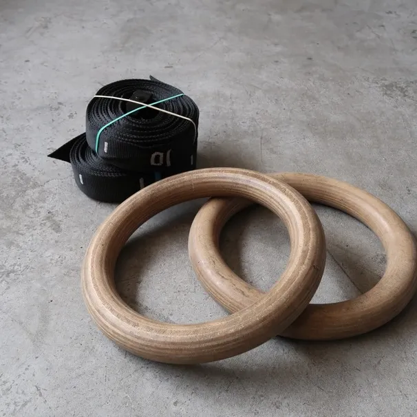 Wooden Gymnastics Rings photo 1