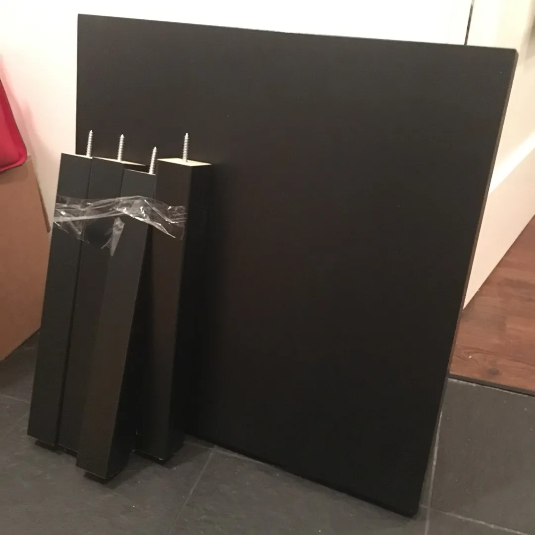 IKEA Lack Table In Black photo 3