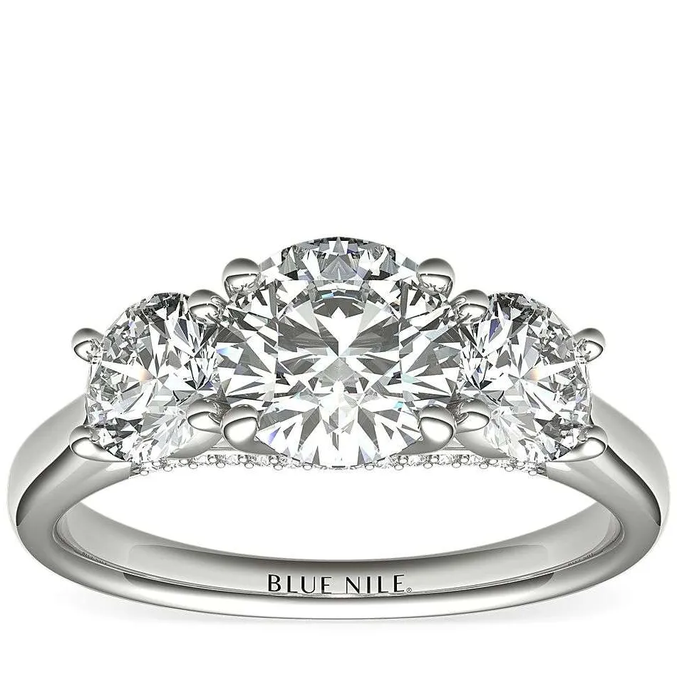 Shop For Halo Engagement Rings At Best Prices - Diamond Hedge photo 1