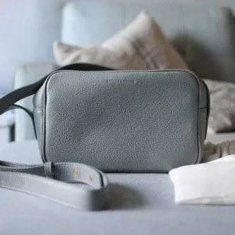 Grey Leather Bag From Article Goods photo 1