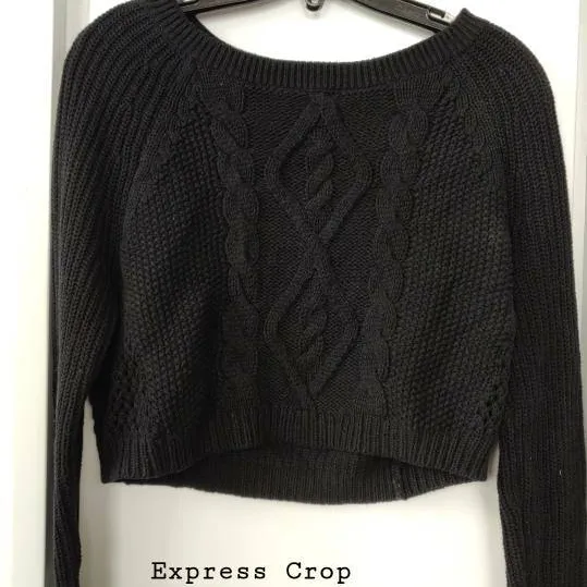 Express Crop Sweater photo 1