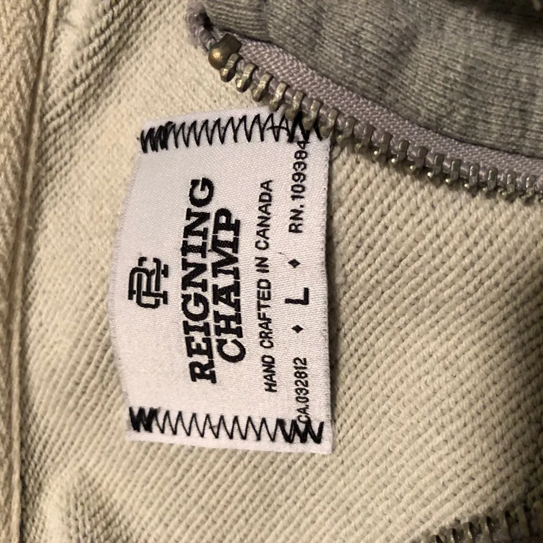 Large Reigning Champ Hoodie photo 1
