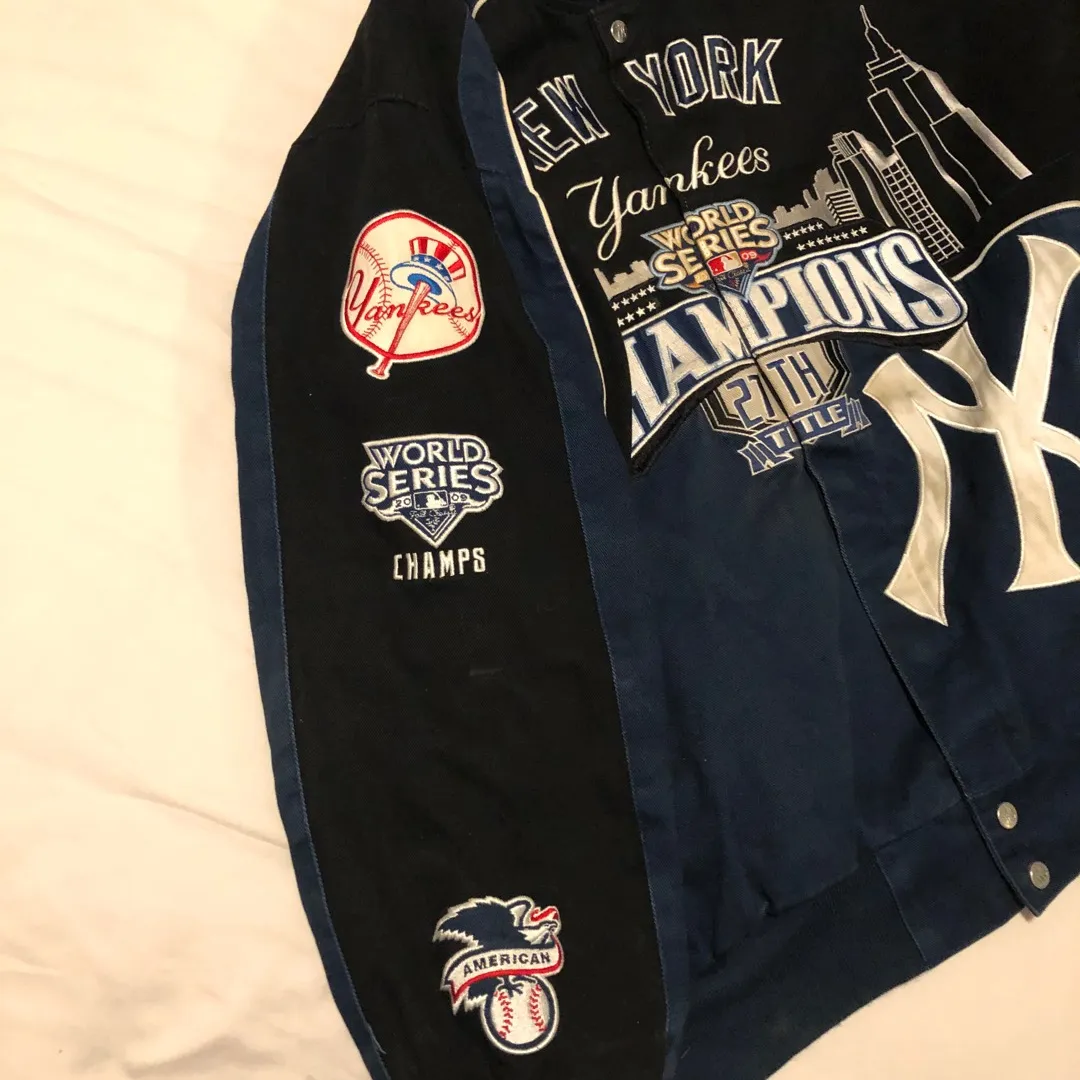 Vintage New York Yankees World Series Jacket photo 5