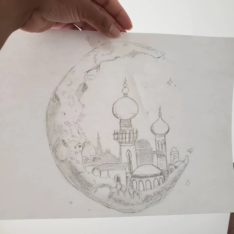 Moon Castle Sketch photo 1