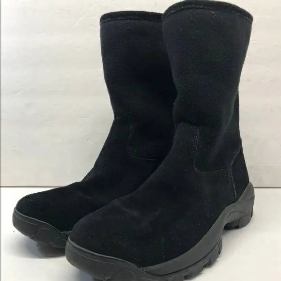 Black Winter Boots, 7.5 photo 1