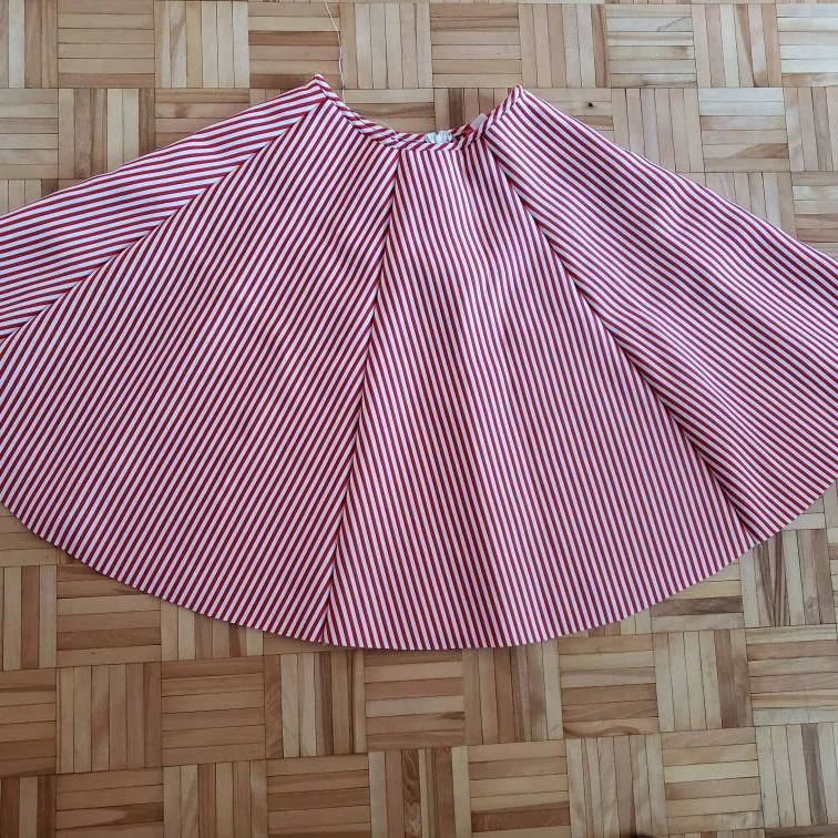 Striped Ankle Length Skirt - Sz9 photo 1